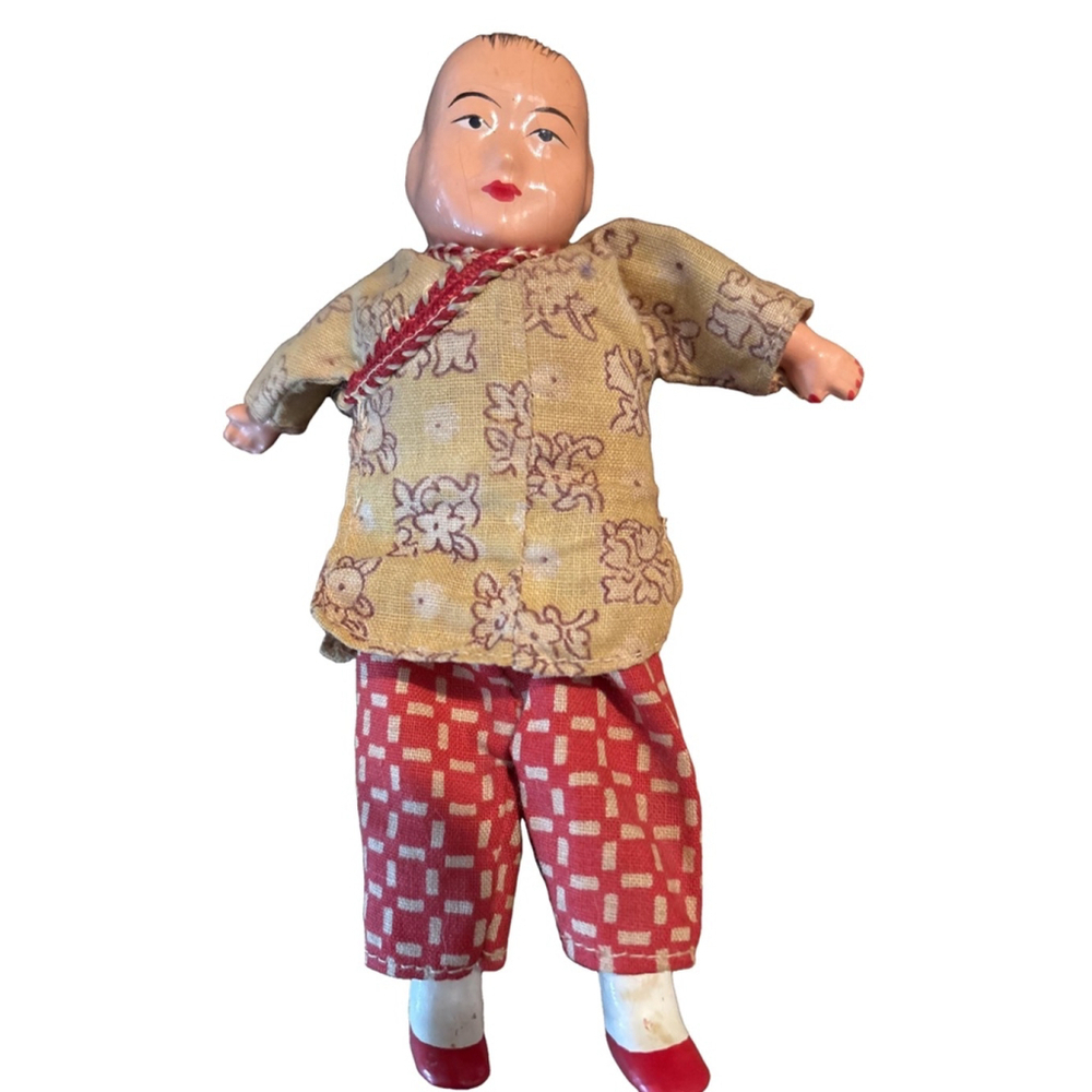 Unisex Unbranded Doll Yellow and Red